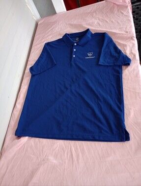 Top Golf Men's XLarge Blue Polo Shirt